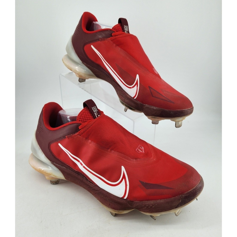 Nike Force Zoom Trout 8 Pro Baseball Cleats Mens 11.5 Red Burgundy CZ5915-616
